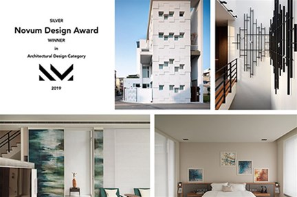 【设计总监 黄静文】2019 NOVUM DESIGN AWARD 独树一格建筑双「银」！