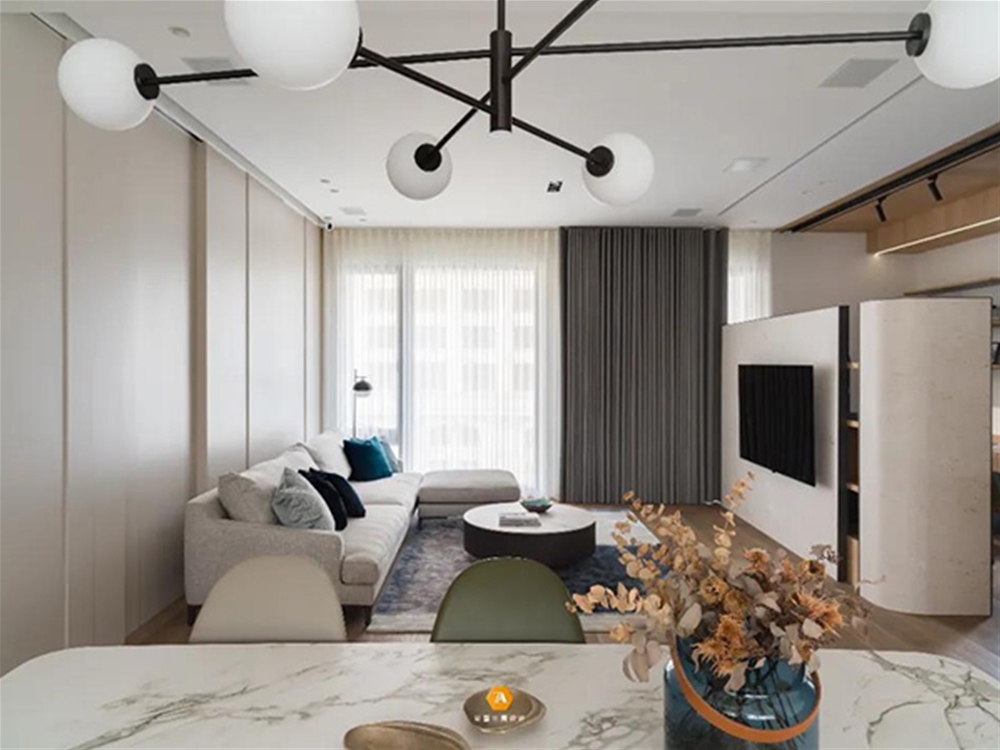 臺北大直 鄭公館 | 串聯空間場域，讓親情無時無刻縈繞溫馨住宅